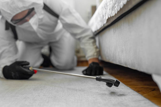 Professional Cockroach Control technician working in Glasgow, OR